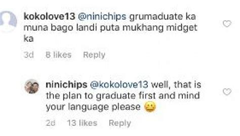 Iyot muna bago grumaduate .